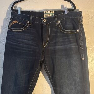 Ariat Slim Fit Men's Jeans - Dark Blue